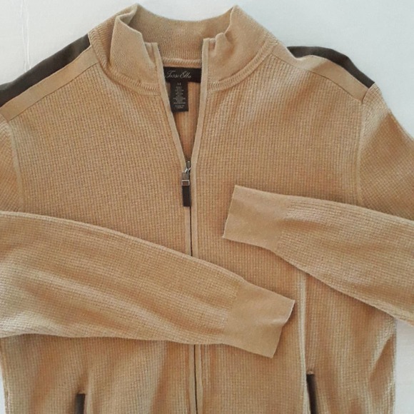 Tasso Elba sweater Jacket Men's M - Picture 2 of 7